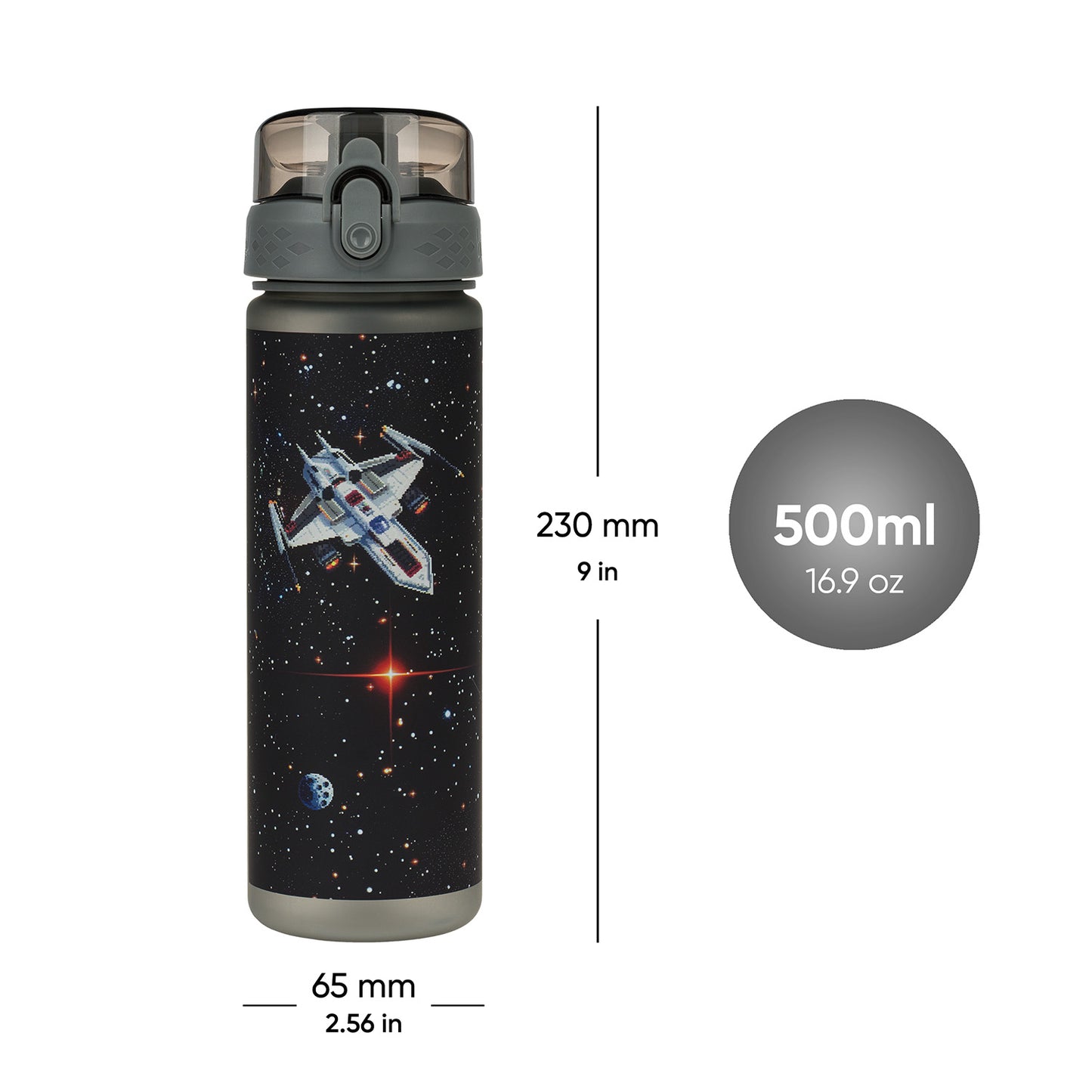 Tritan bottle Pixel Space, 500 ml