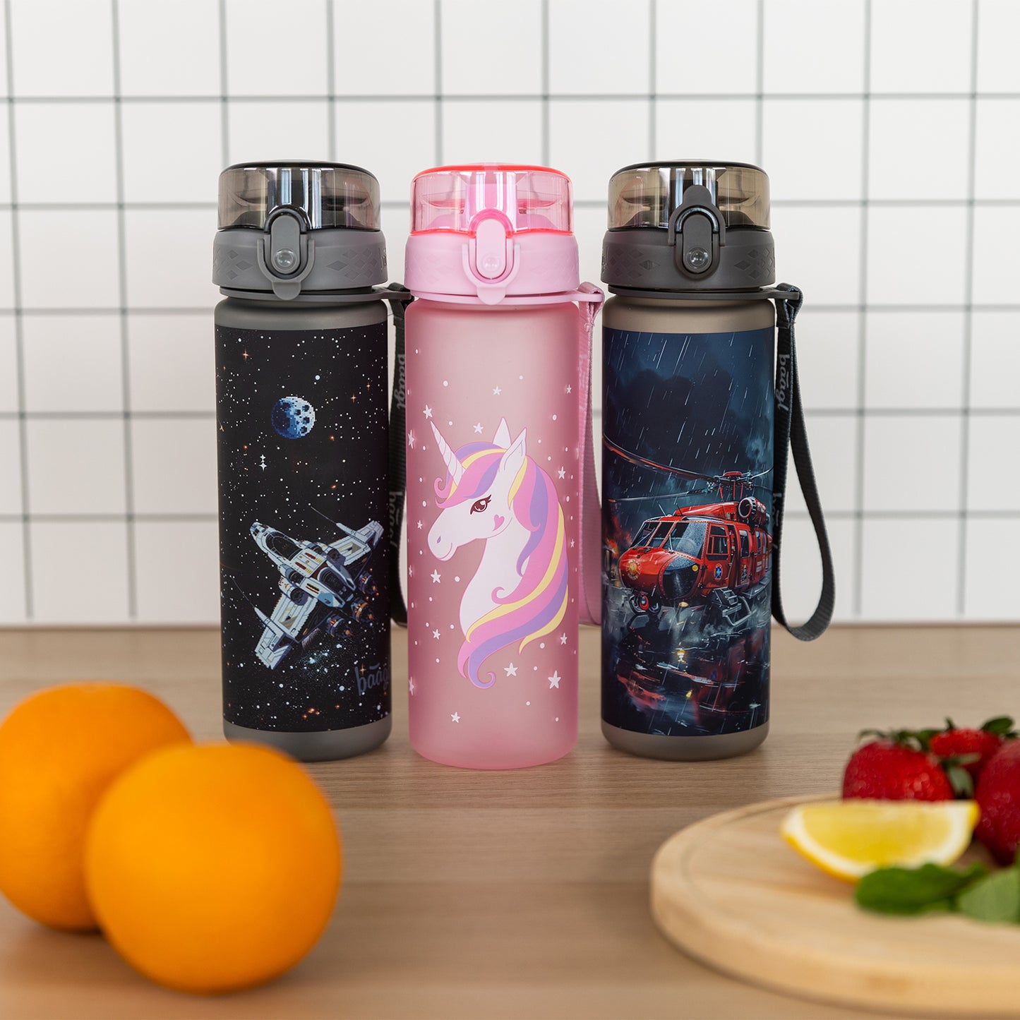 Tritan bottle Pixel Space, 500 ml