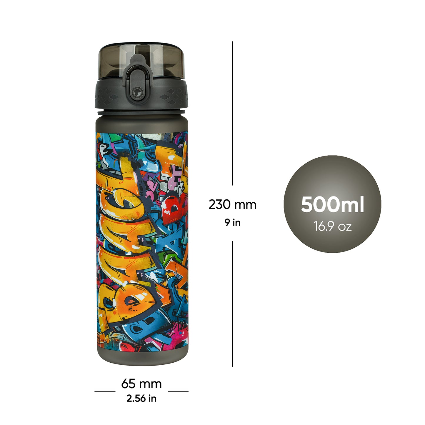 Tritan bottle Skatepark, 500 ml