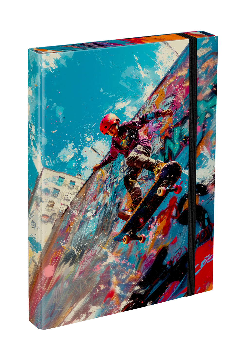 School file folder A4 Skatepark