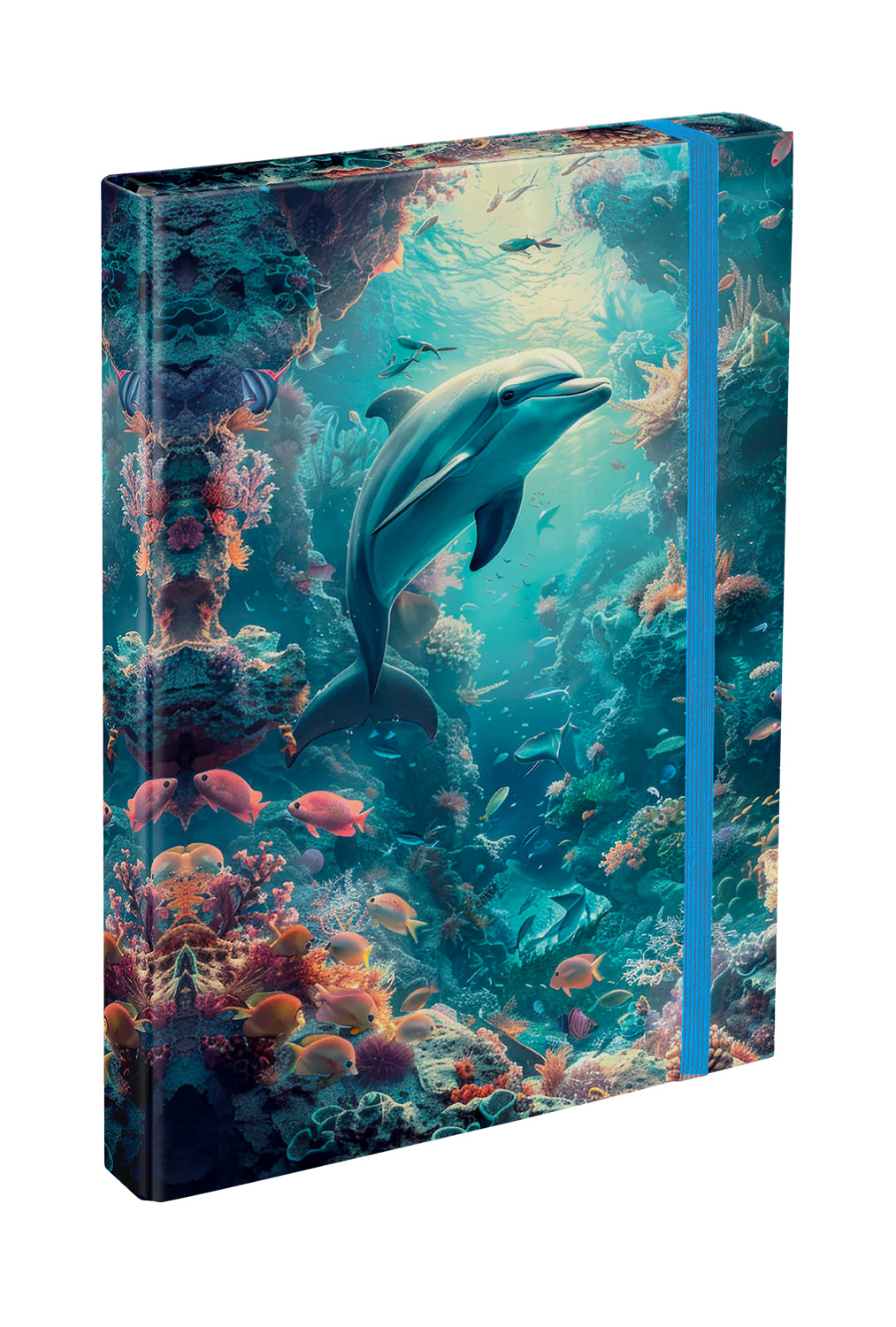 School file folder A4 Dolphin