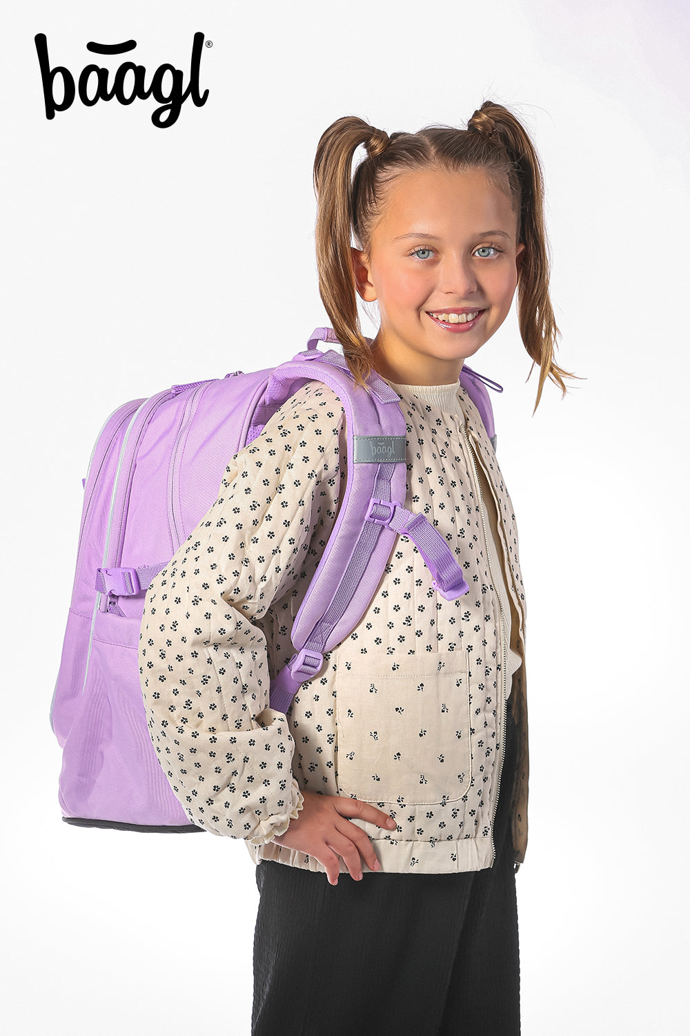 School backpack Core Lavender