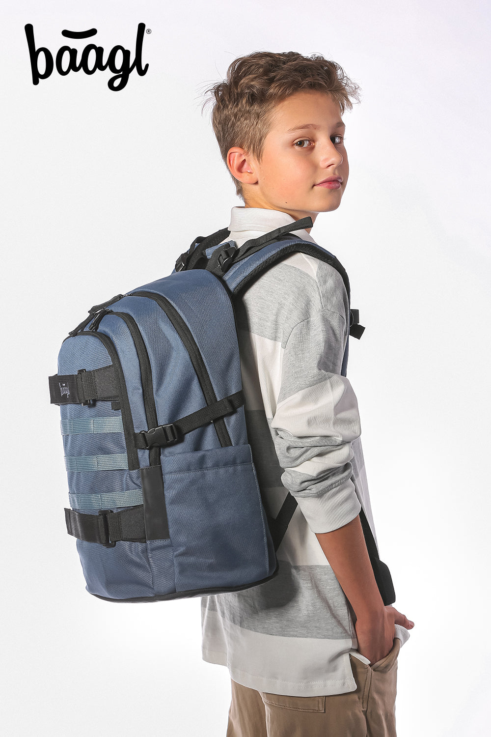 School backpack Skate Dust Blue