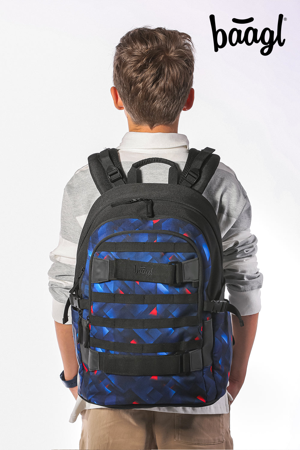 School backpack Skate Indigo