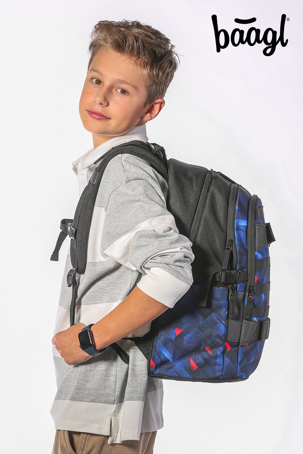 School backpack Skate Indigo