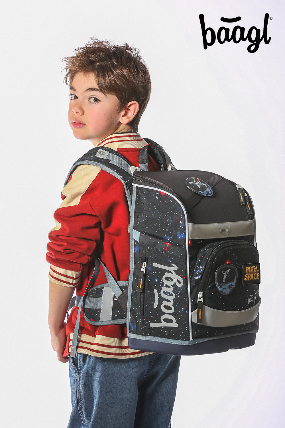 School bag Zippy Plus Pixel Space