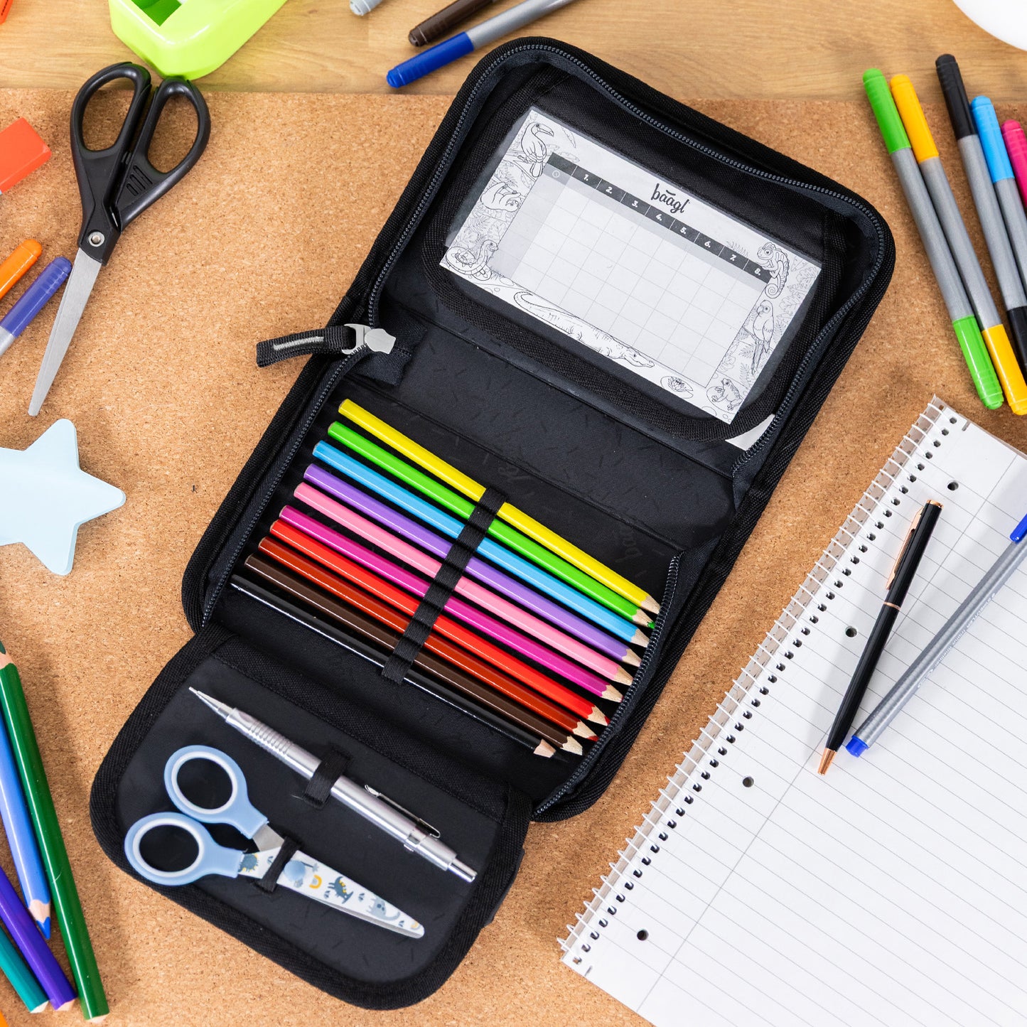 One-tier pencil case Pixel Space