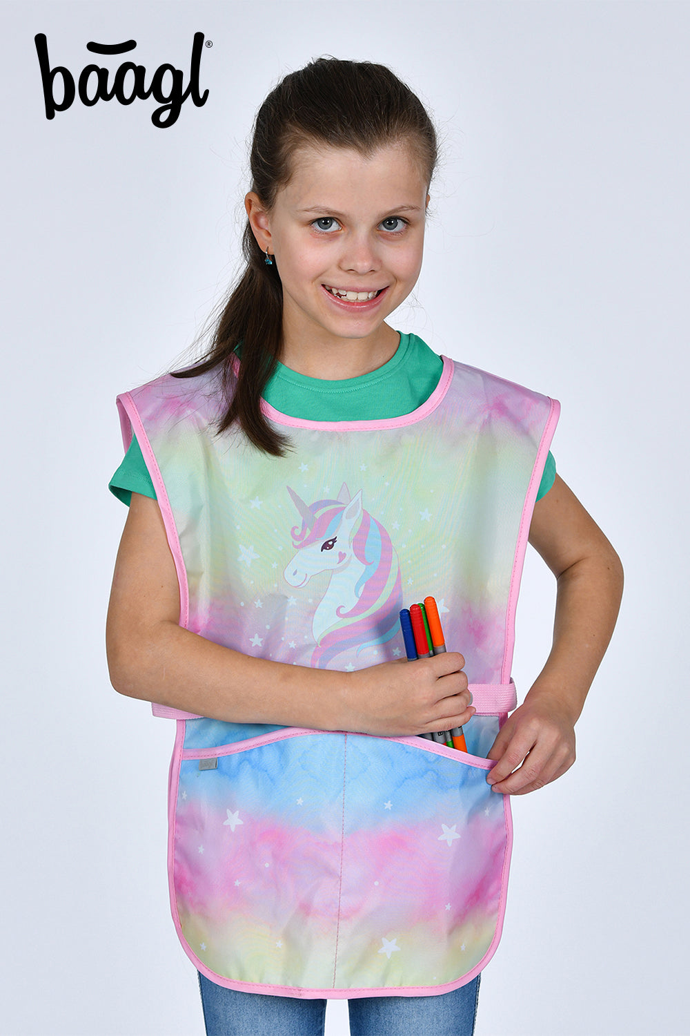 Kids apron Rainbow Unicorn