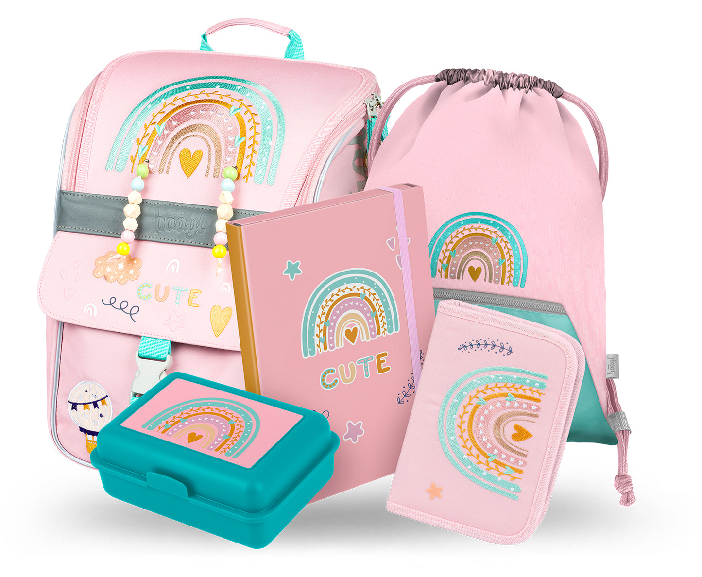 School se Zippy PINK RAINBOW II