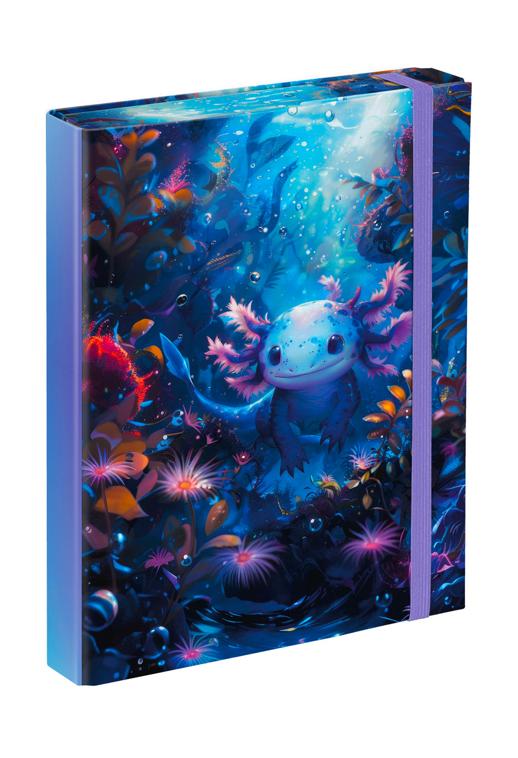 School file folder A5 Axolotl