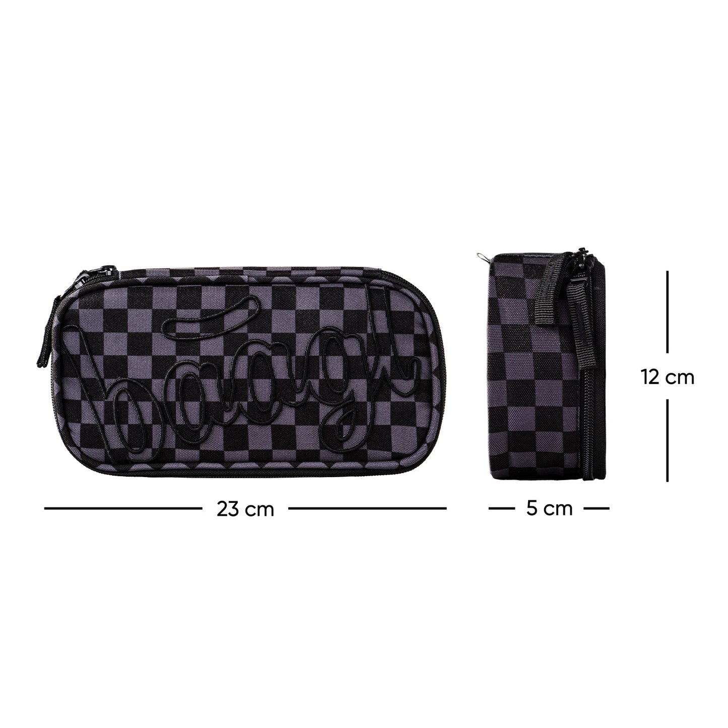School etui Ska grey