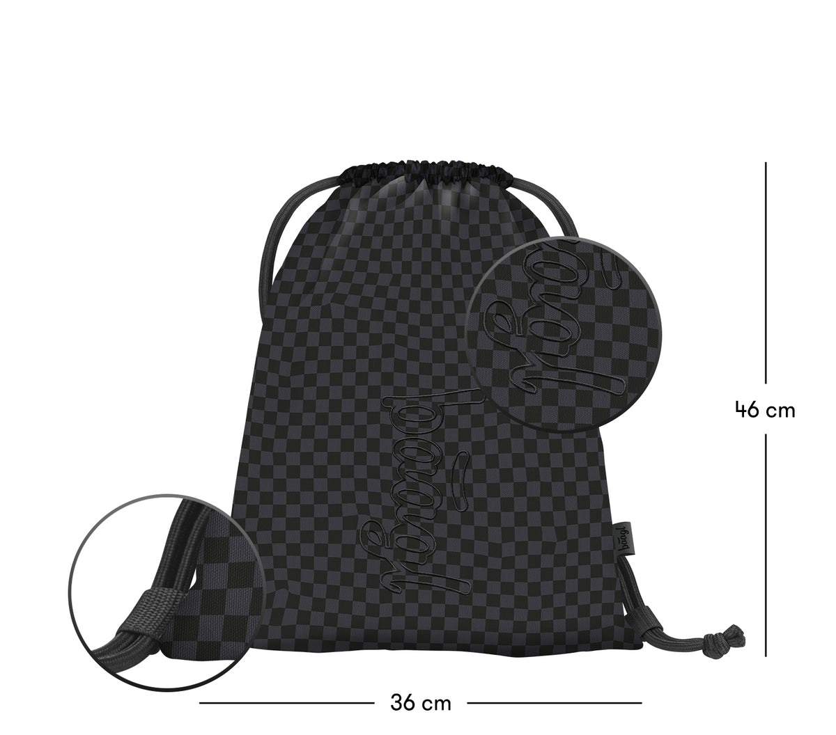 Gym sack Ska grey