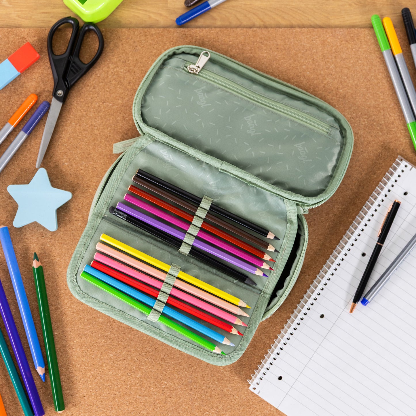 School etui Menthol