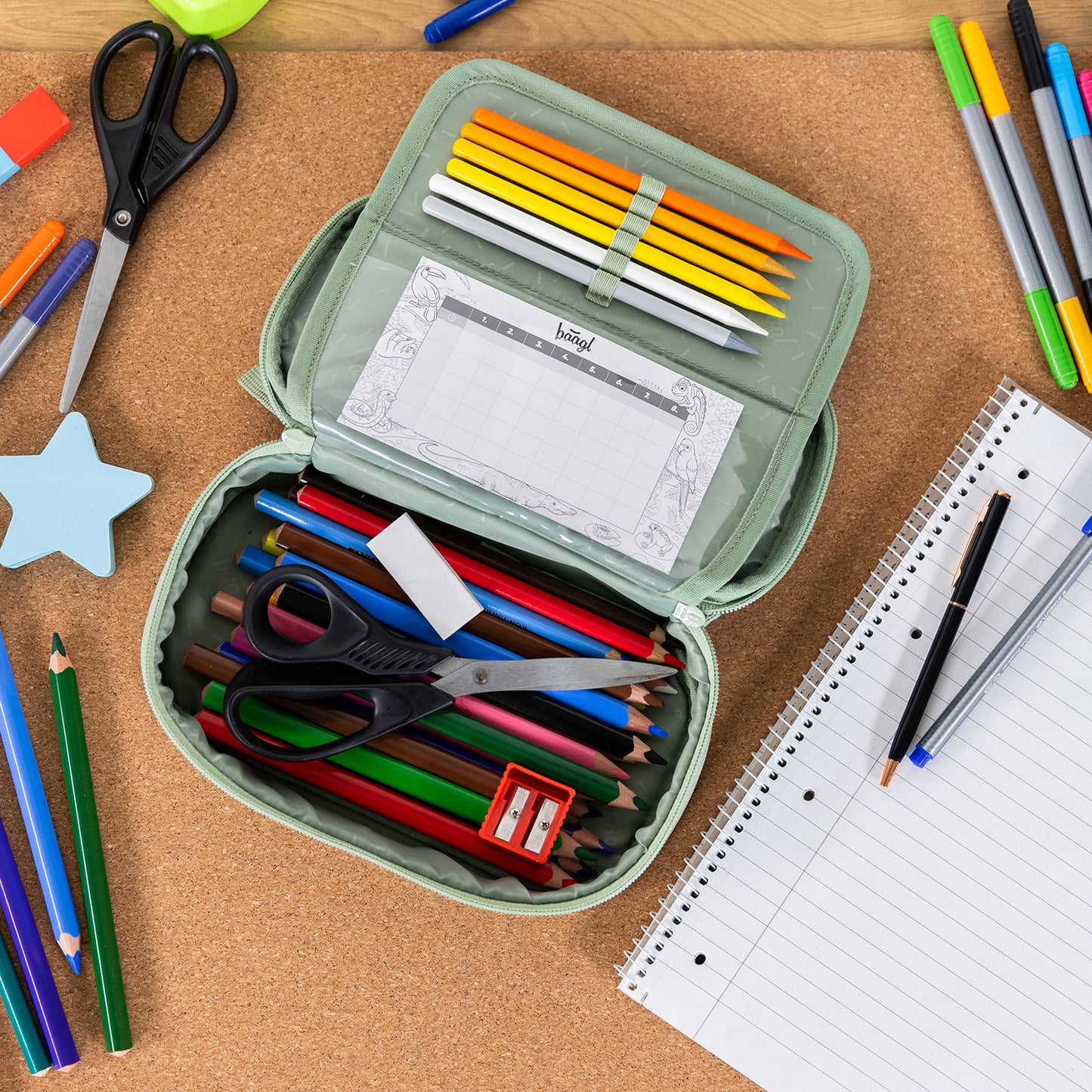 School etui Menthol