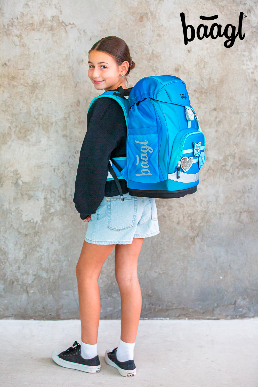 School backpack Airy Plus Butterfly