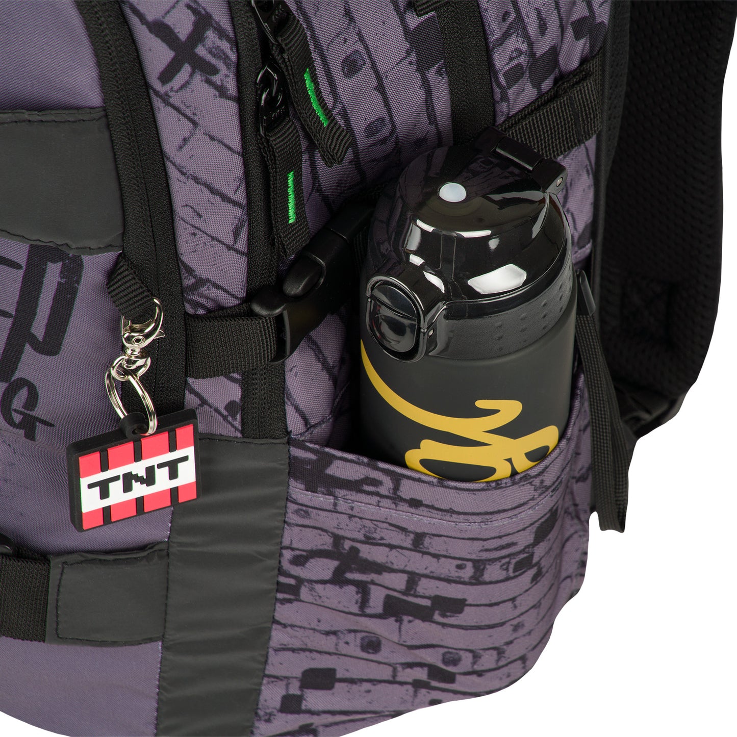 School Backpack Skate Minecraft TNT