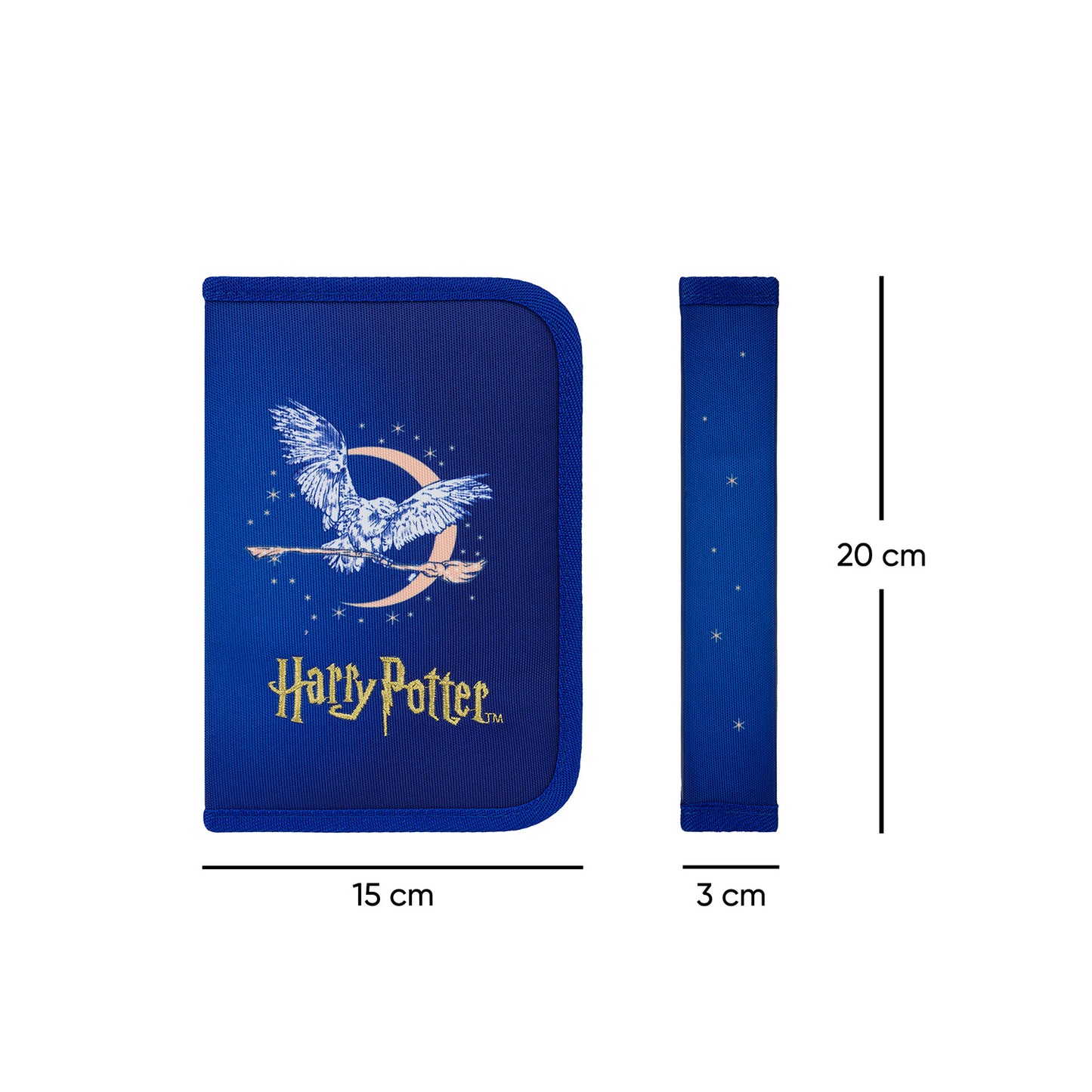 One-tier pencil case Harry Potter Hogwarts Hedwig