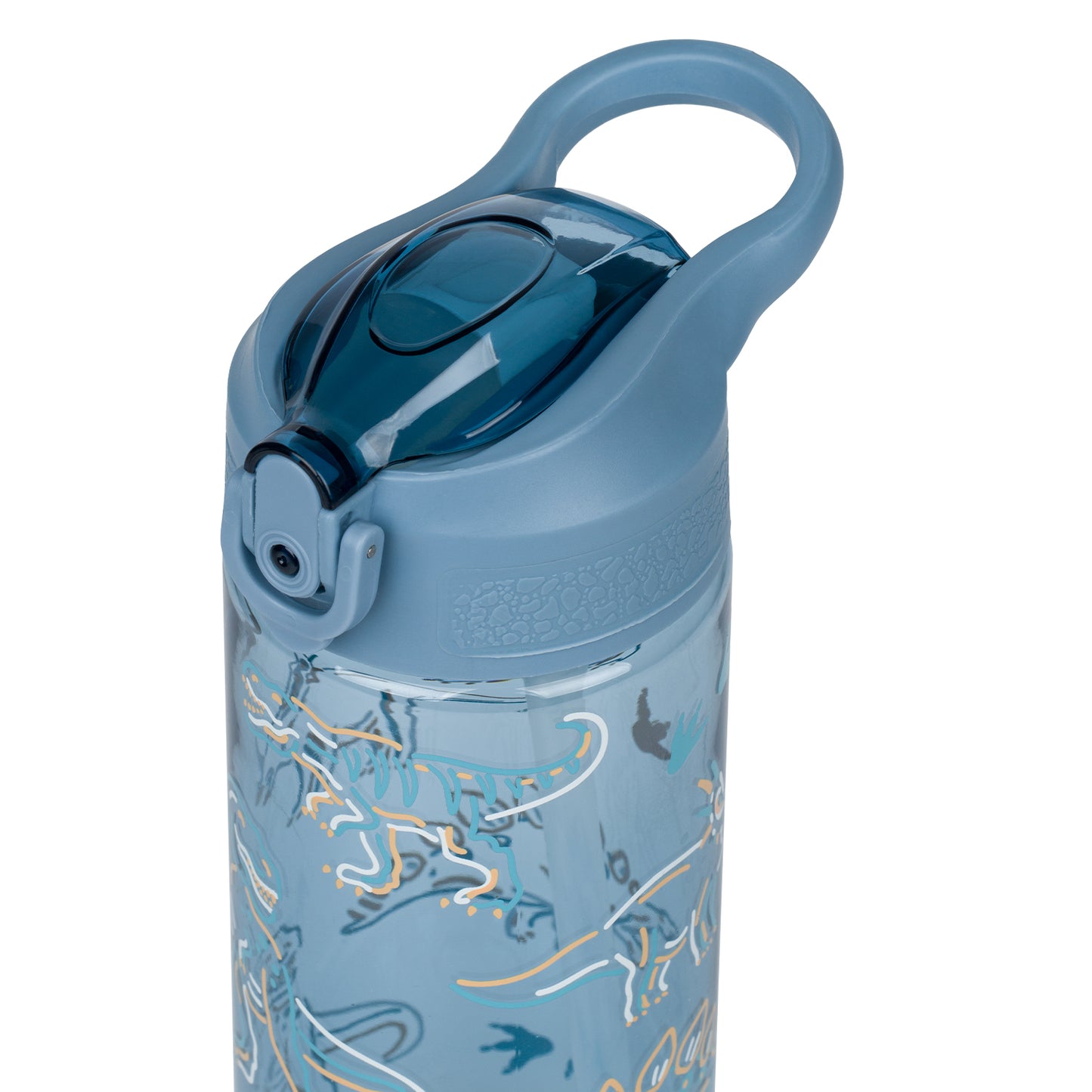 Tritan bottle with straw Dino, 500 ml