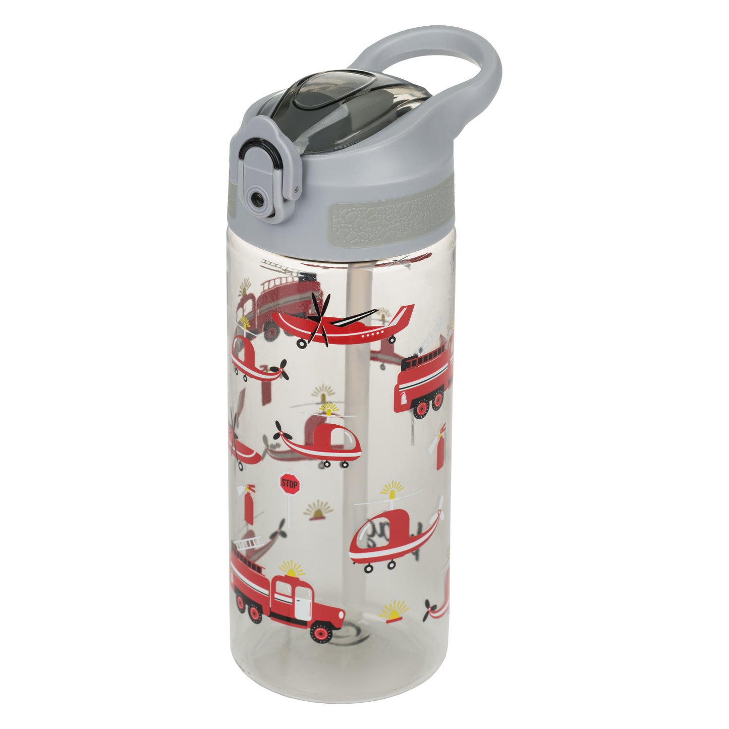 Tritan bottle with straw Rescuers, 500 ml