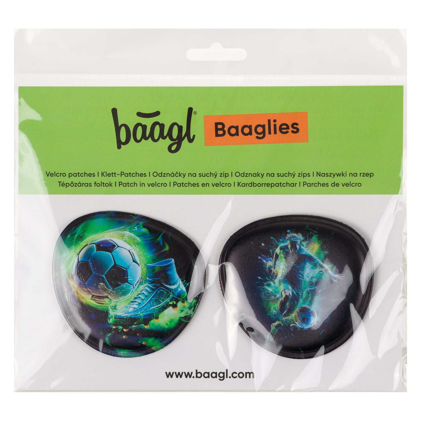 Baaglies patches 2 pcs Football