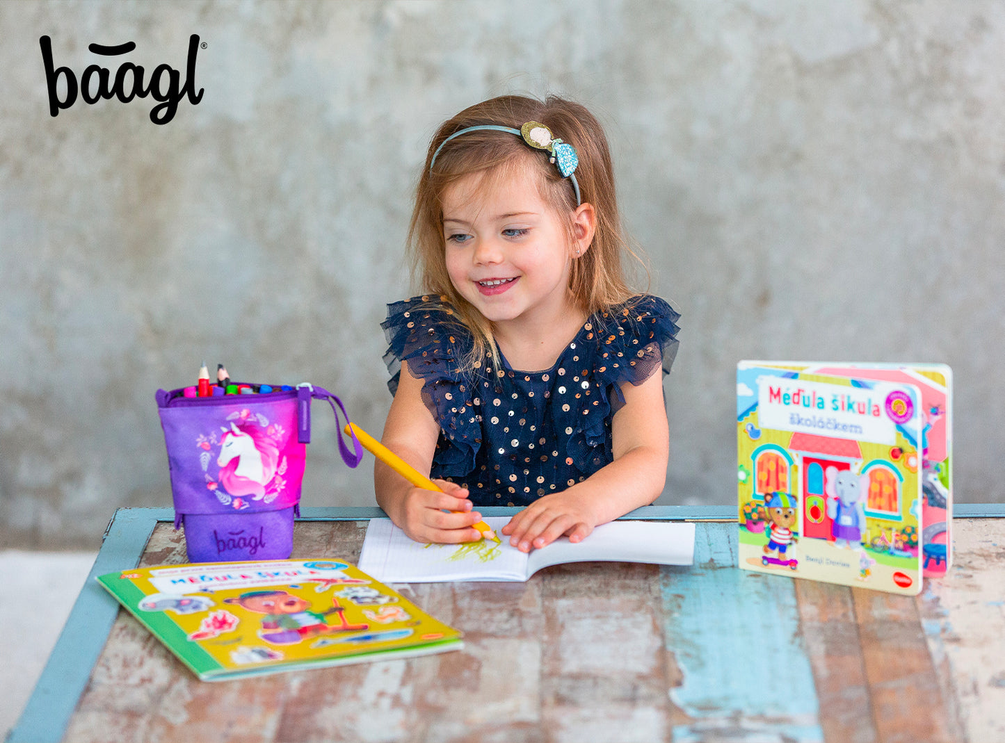 Pencil case Pop Up Horse