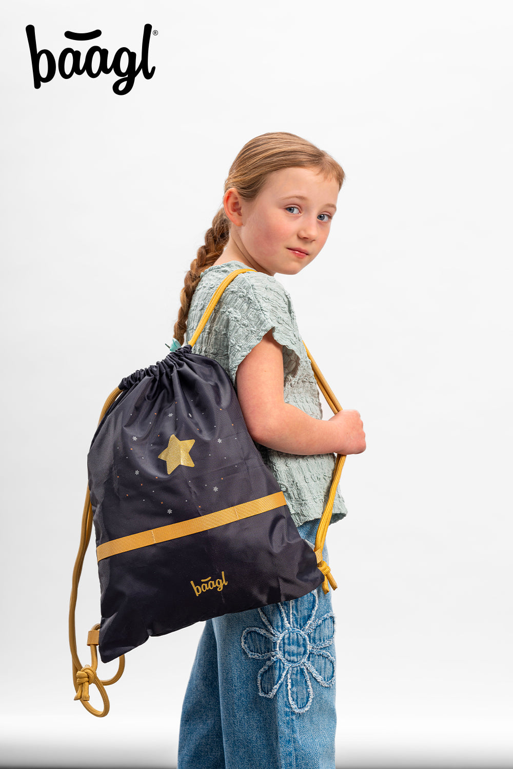 Gym sack Unicorn Gold