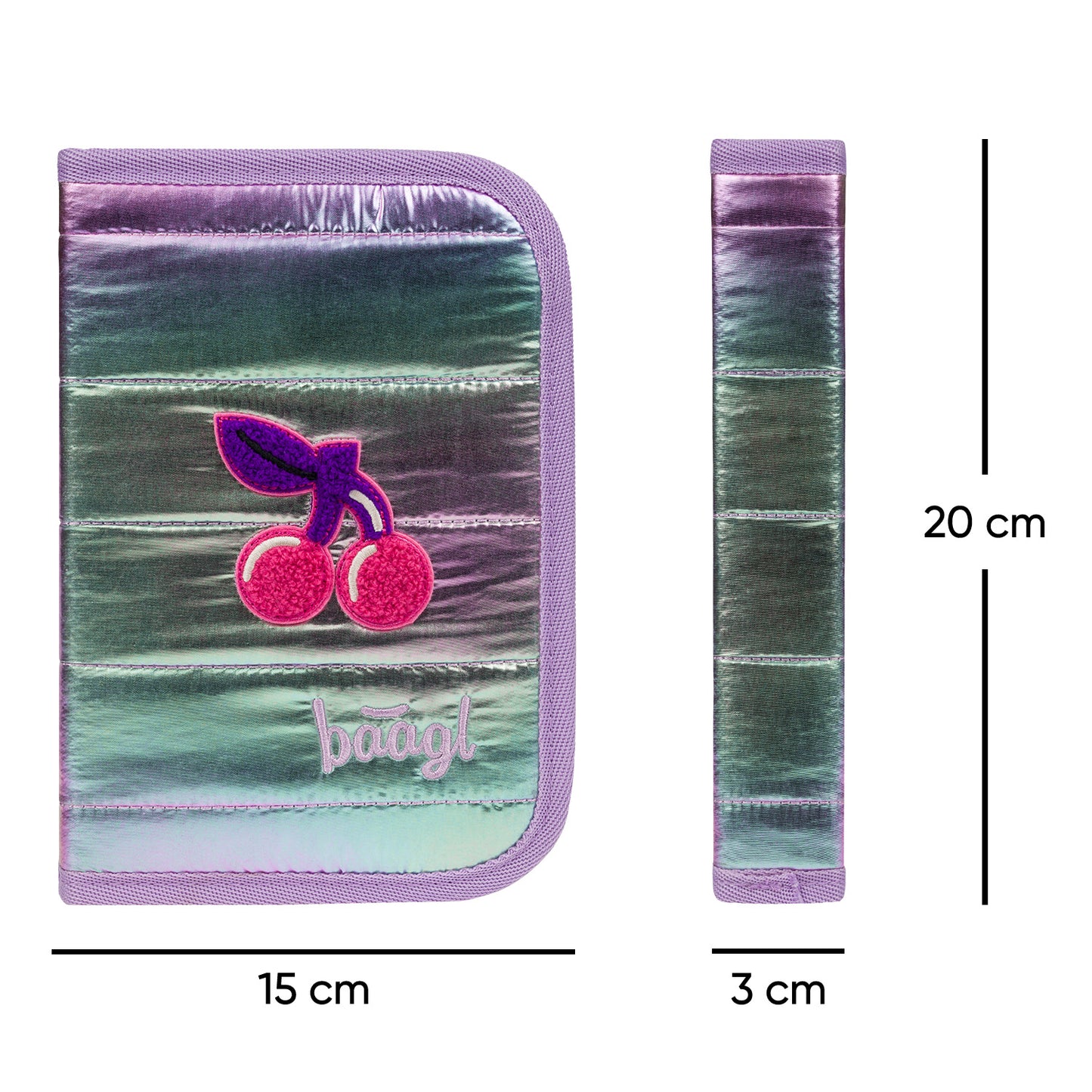 One-tier pencil case Lavender