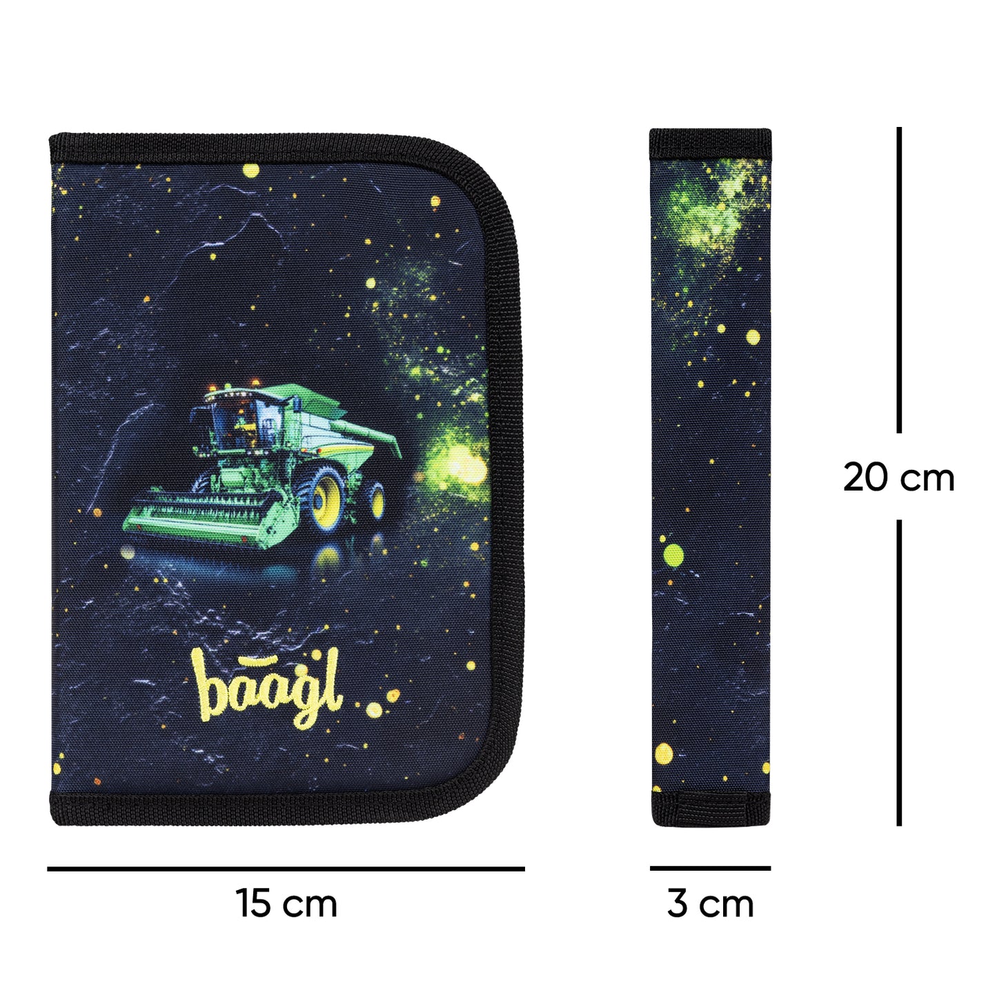 One-tier pencil case Tractor