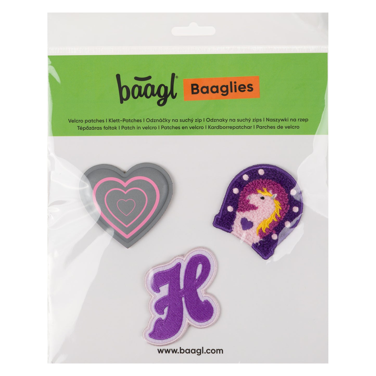 Baaglies patches 3 pcs Hores Heart