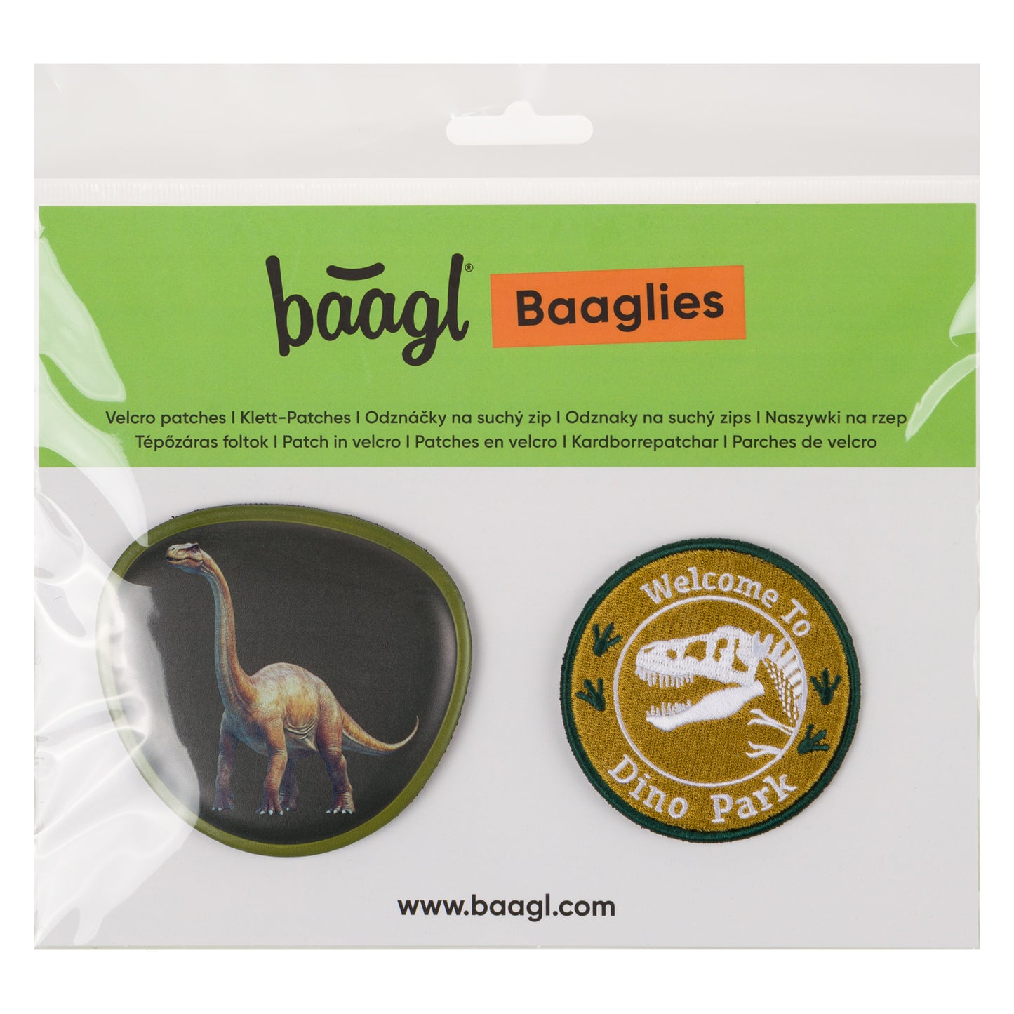 Baaglies patches 2 pcs Dino