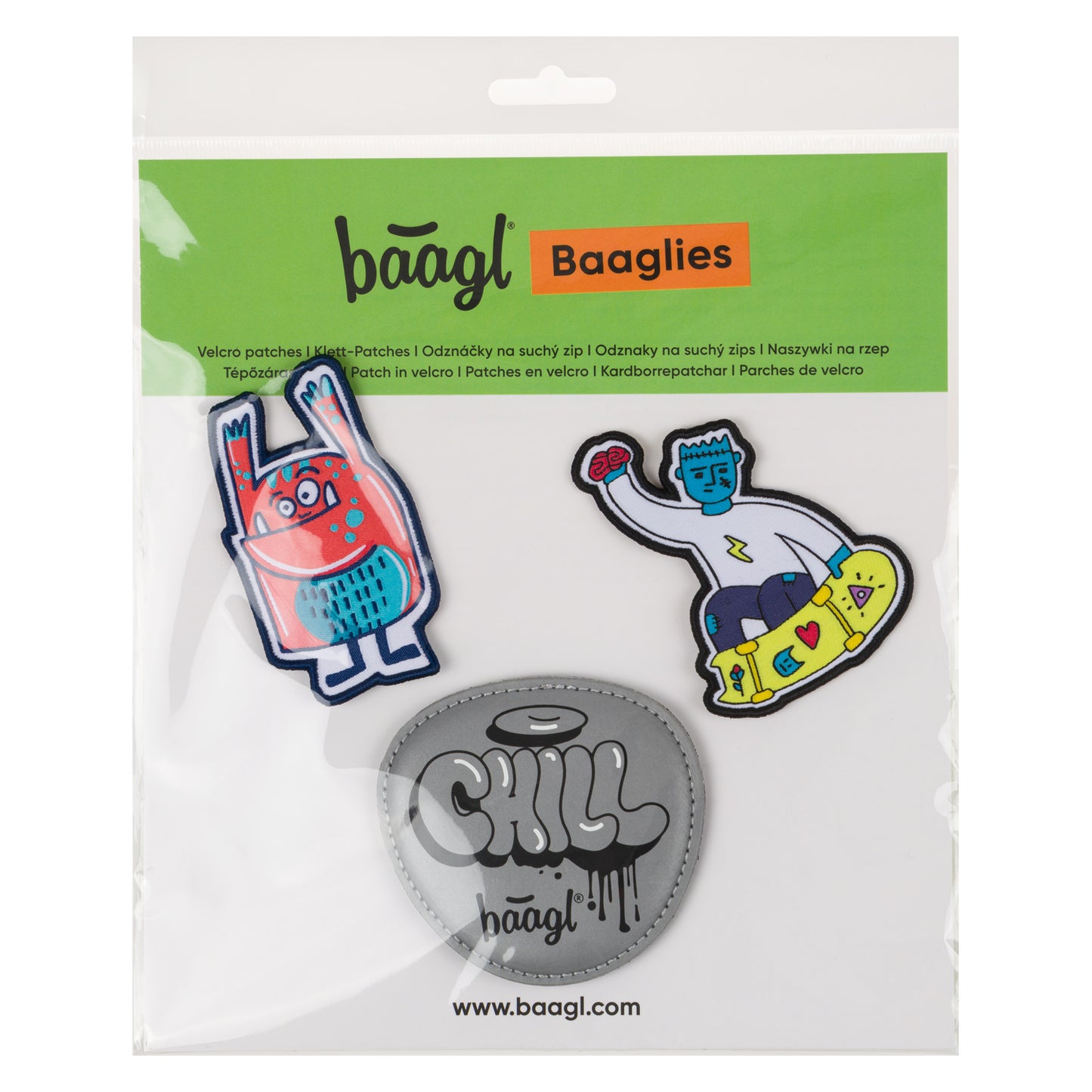 Baaglies patches 3 pcs Chill Hands Up