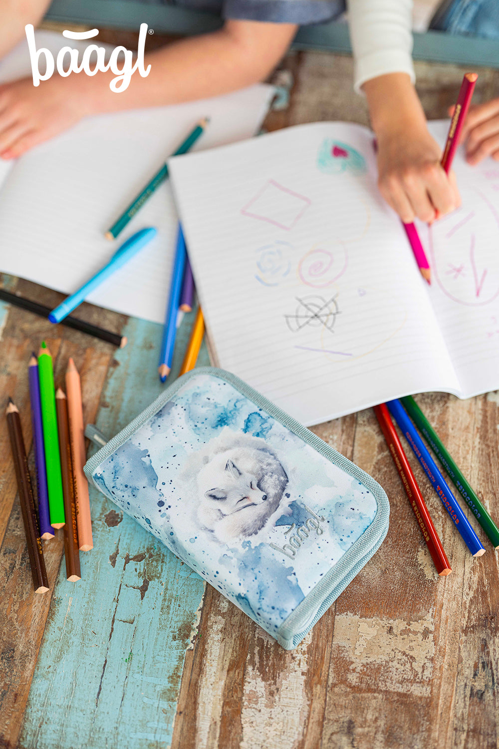 One-tier pencil case Polar