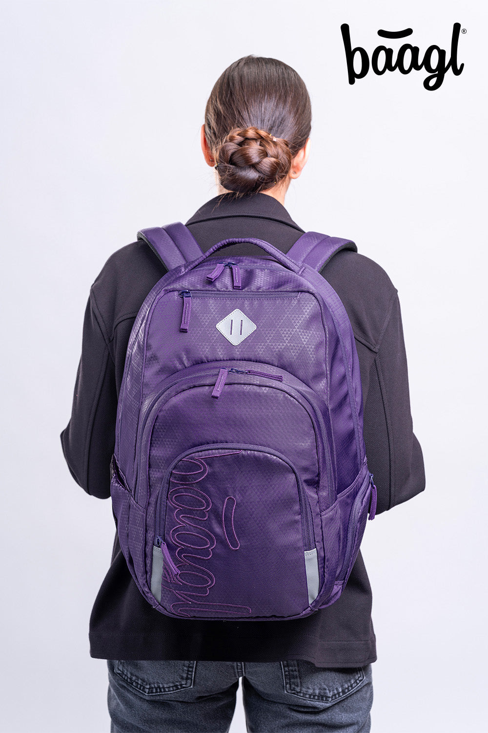 School backpack Coolmate Plum