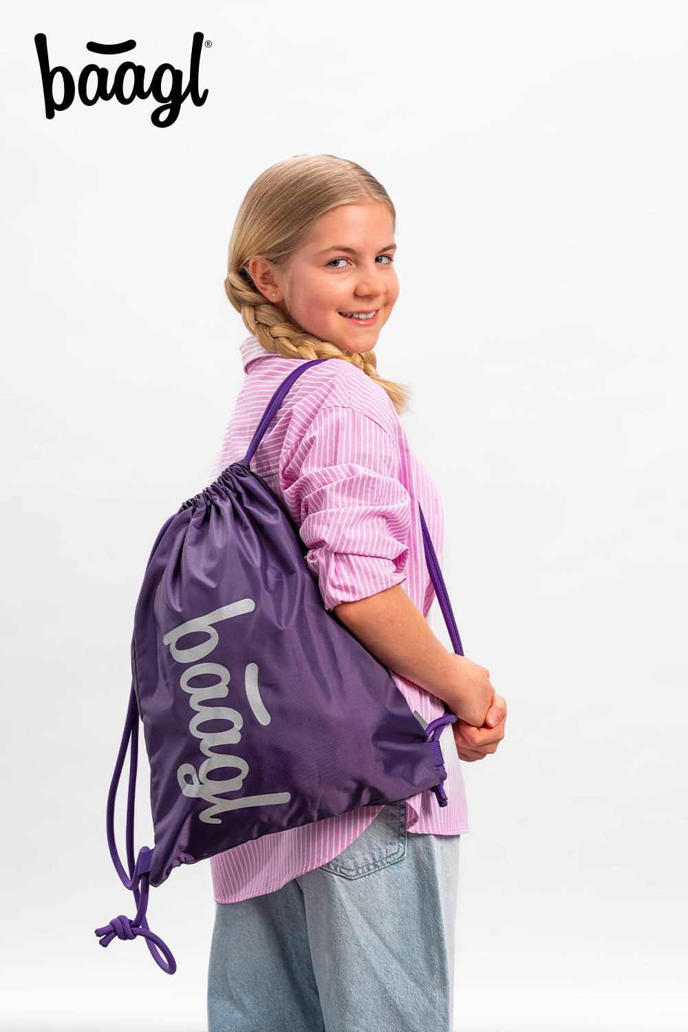 Gym sack Plum