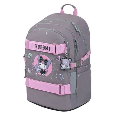 School backpack Skate Kuromi Grey