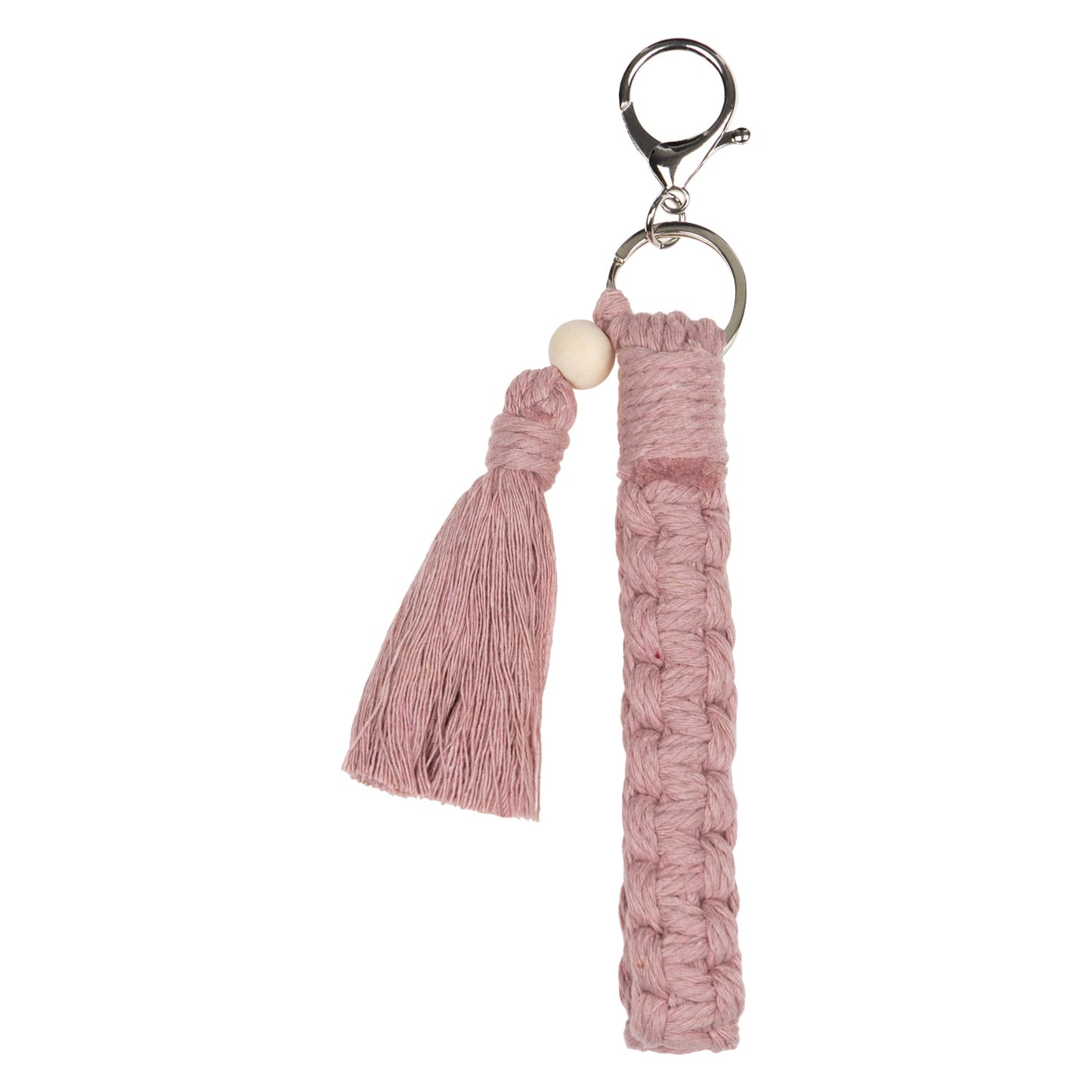 Keychain Tassel pink