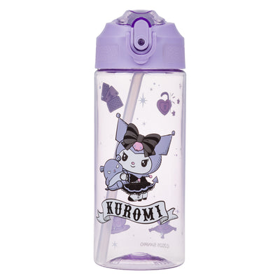 Tritan bottle with straw Kuromi Fortune Dream, 500 ml