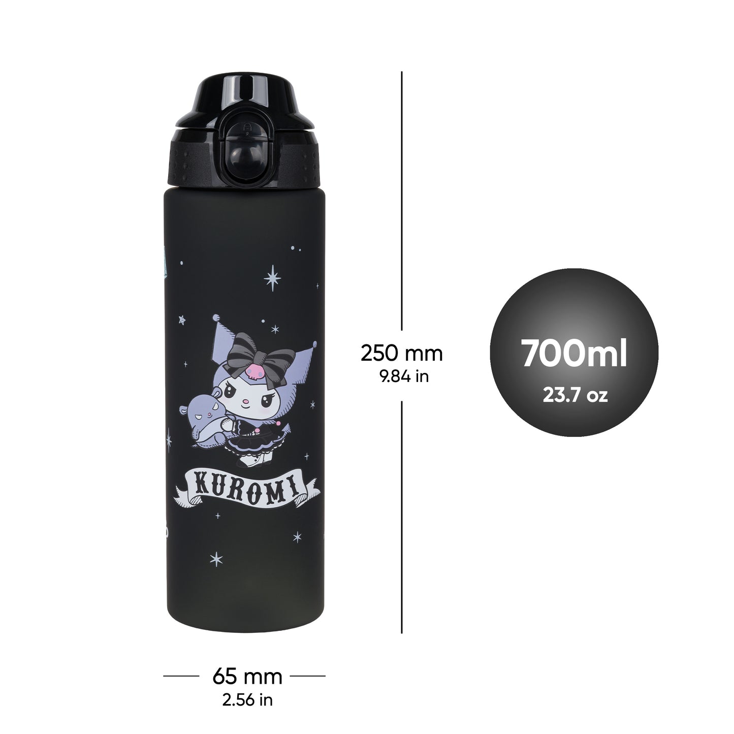 Tritan bottle Kuromi Fortune Dream, 700 ml