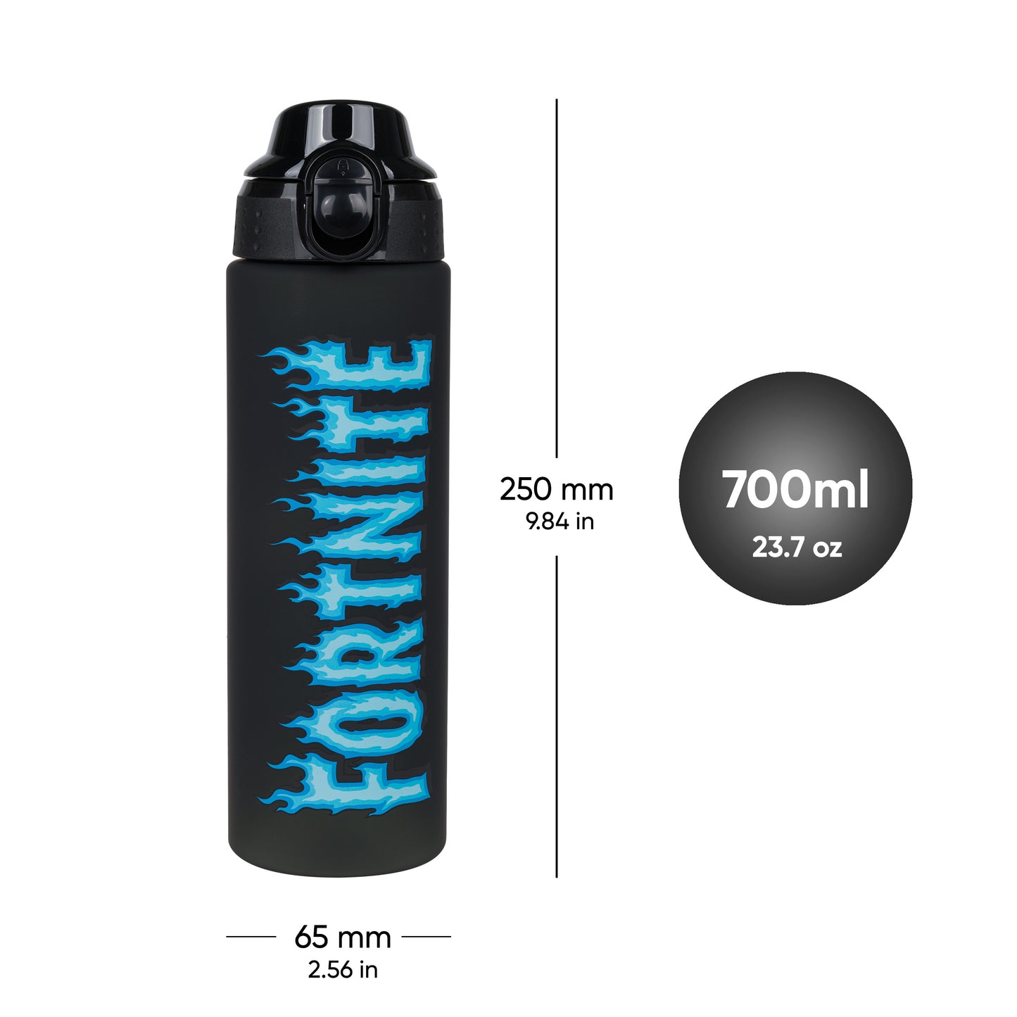 Tritan bottle Fortnite Blue, 700 ml