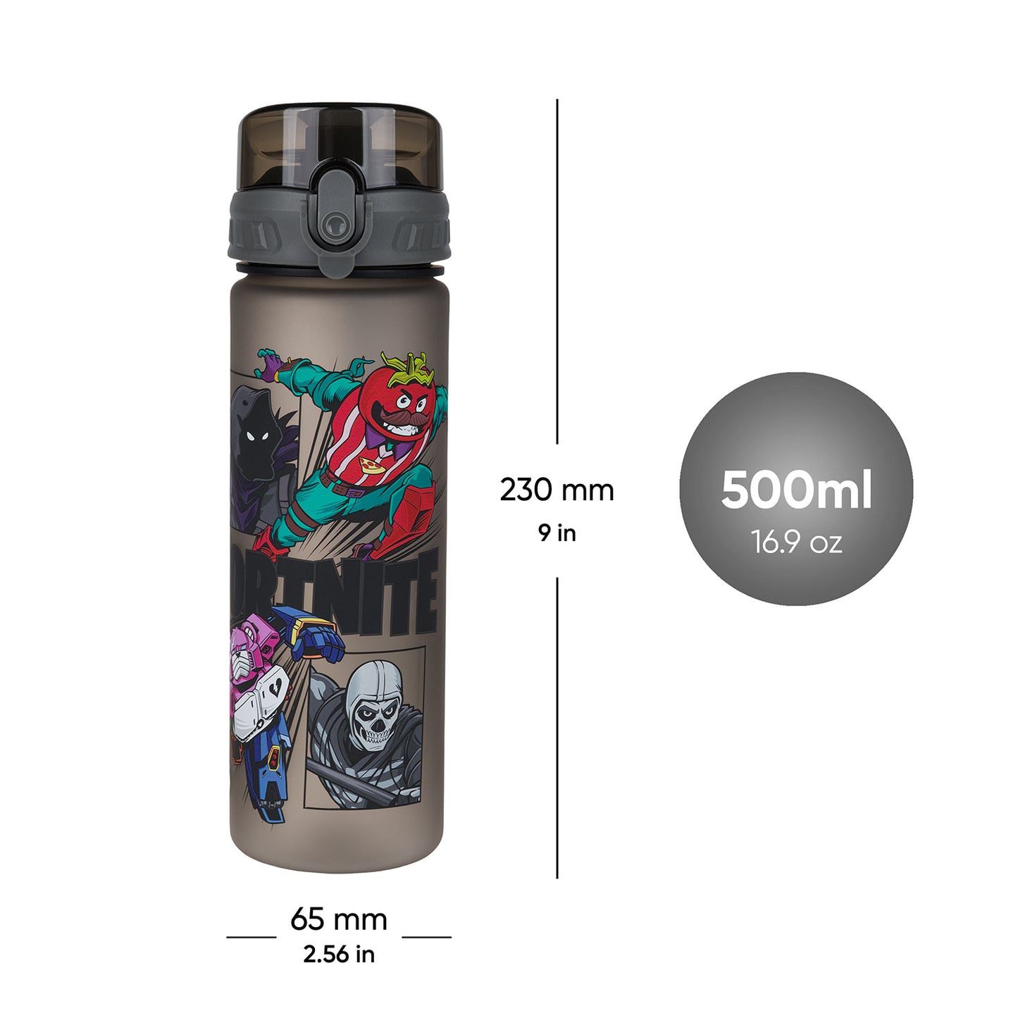 Tritan bottle Fortnite Squad, 500 ml
