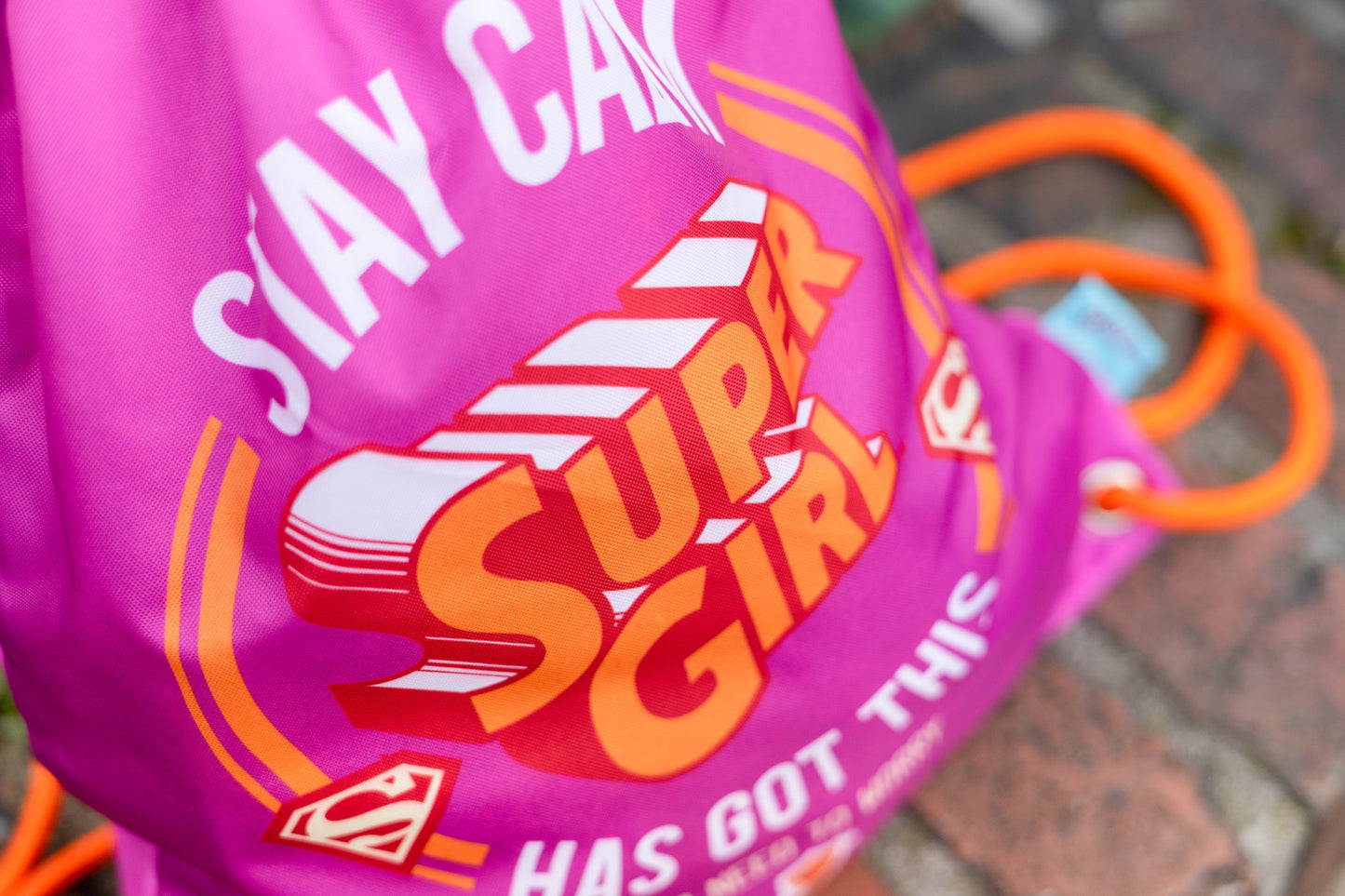 Gym sack Supergirl – STAY CALM