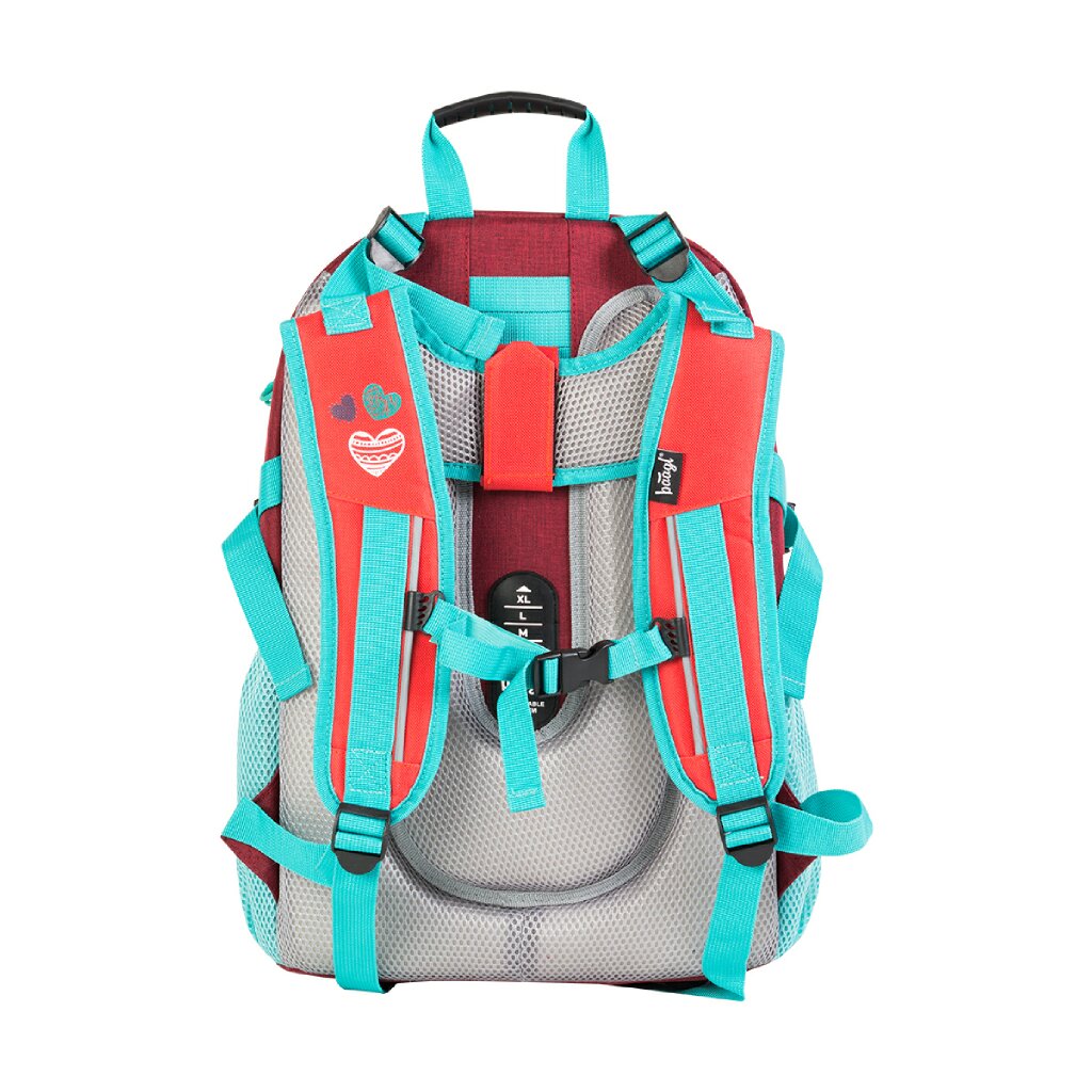 School backpack Hearts