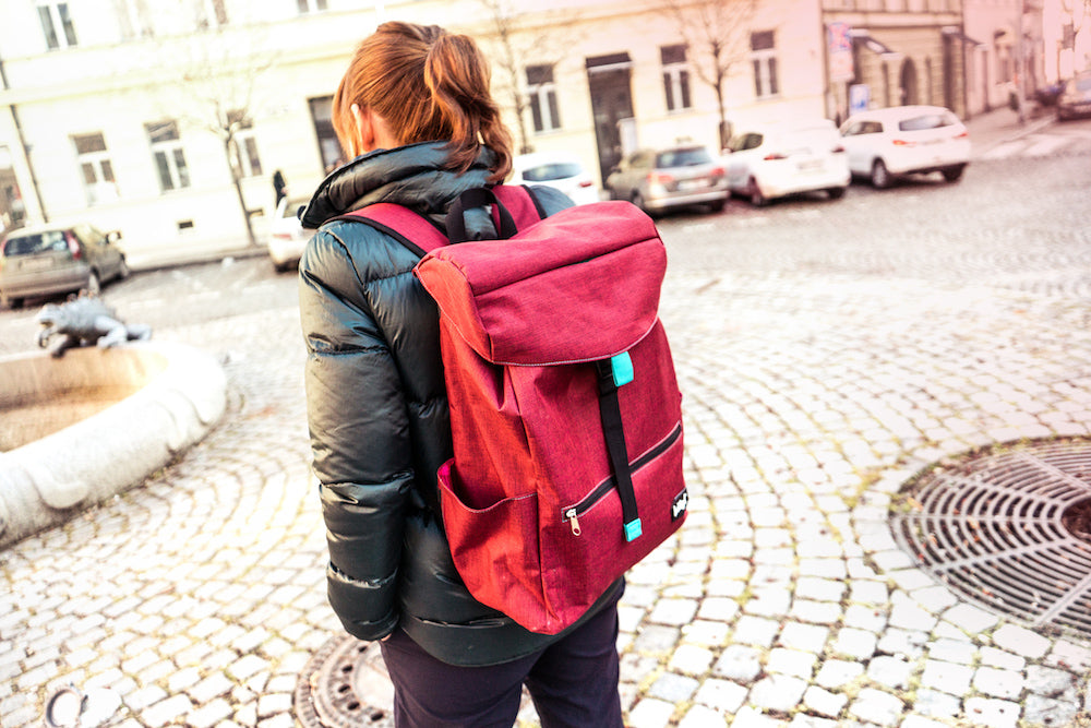 Student backpack Red