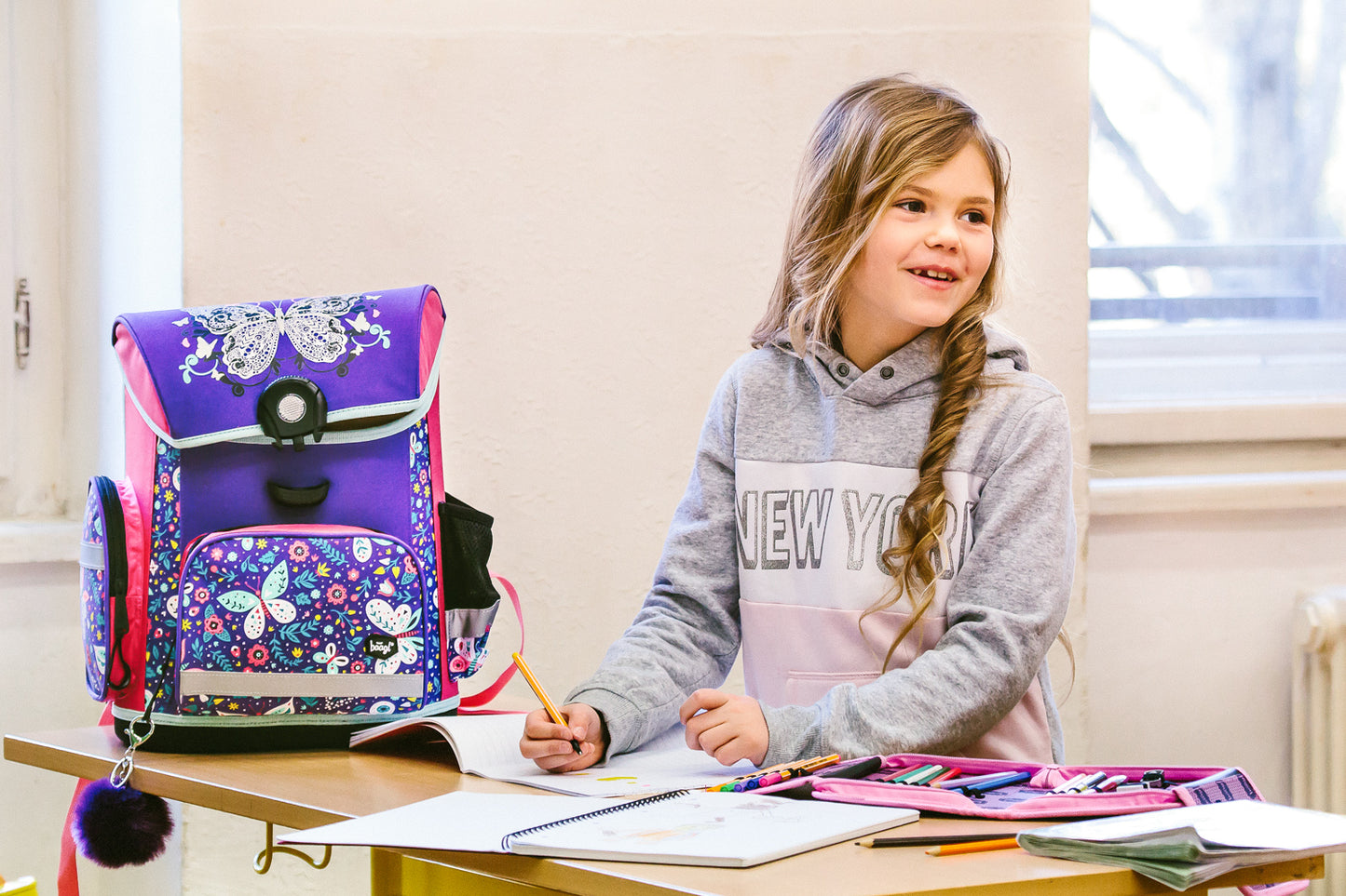 School bag Classic Butterfly