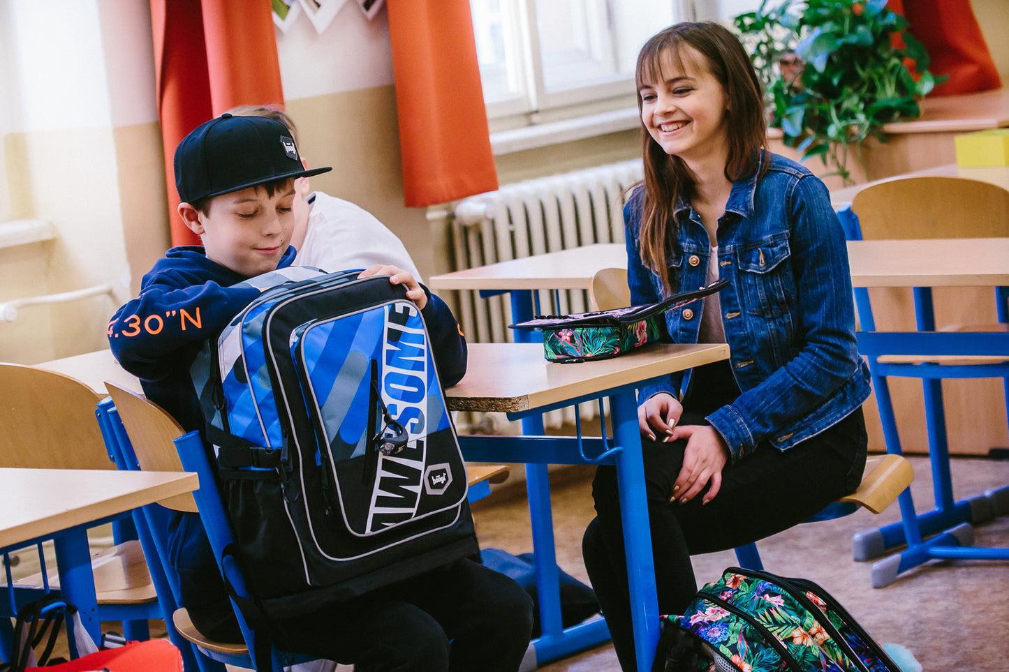 School backpack Cubic Awesome
