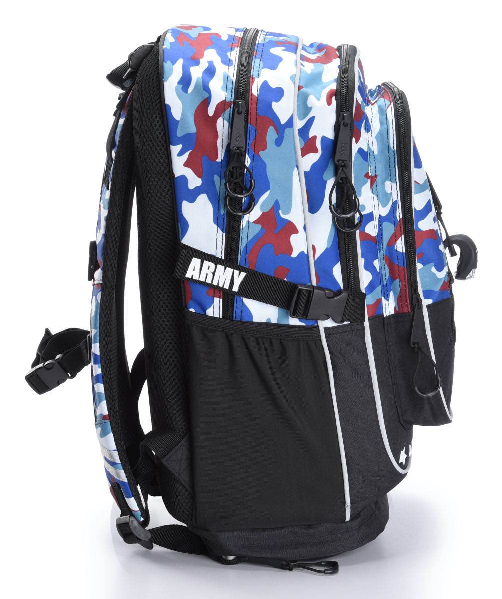 School backpack Cubic Army
