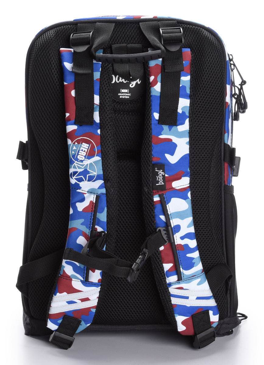 School backpack Cubic Army