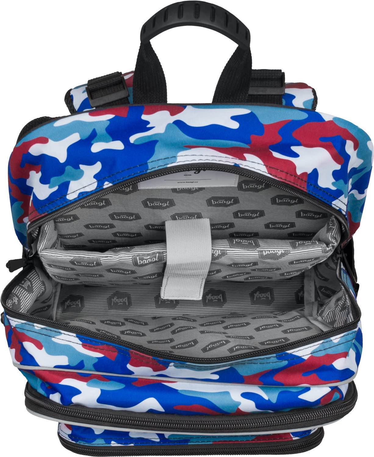 School backpack Cubic Army