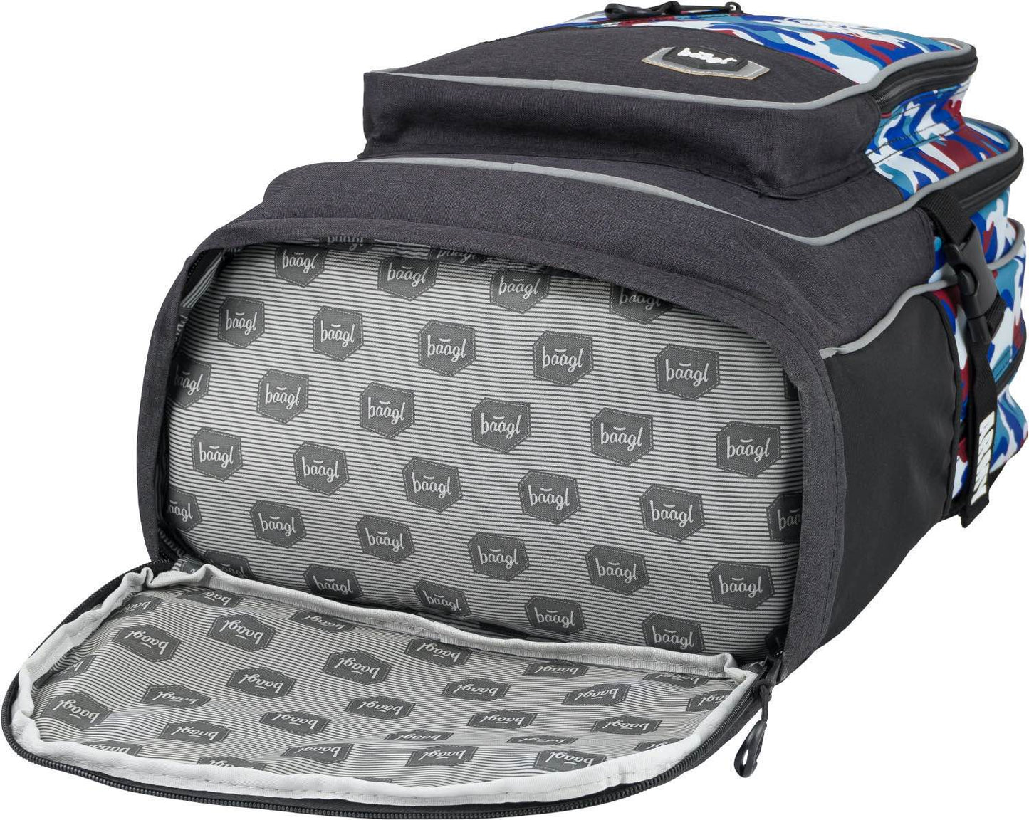 School backpack Cubic Army