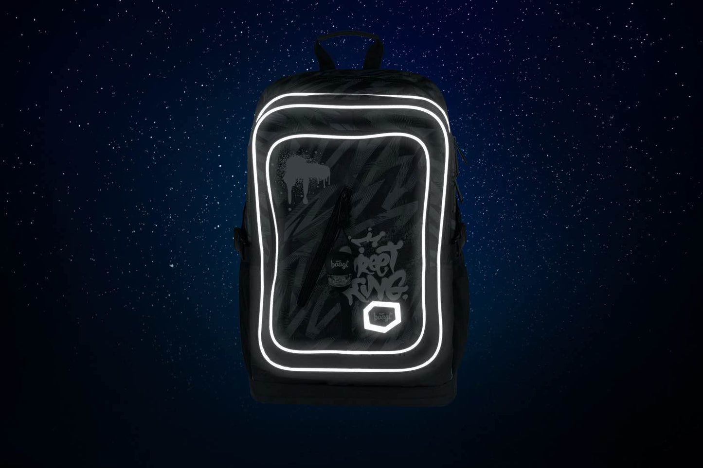School backpack Cubic Street King